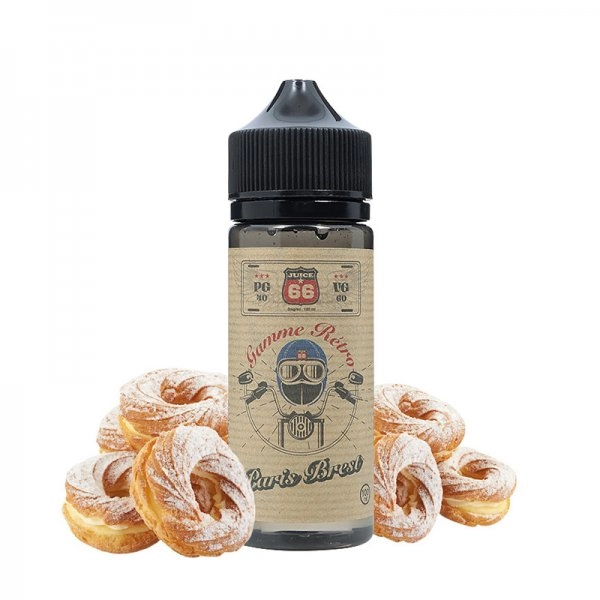 Retro - Paris Brest 0mg 100 ml - Juice 66